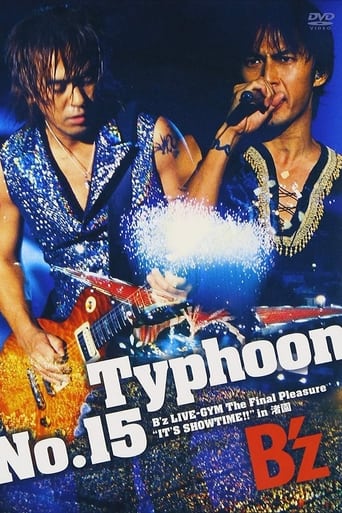 Poster of Typhoon No.15 〜B'z LIVE-GYM The Final Pleasure "IT'S SHOWTIME!!" in 渚園〜