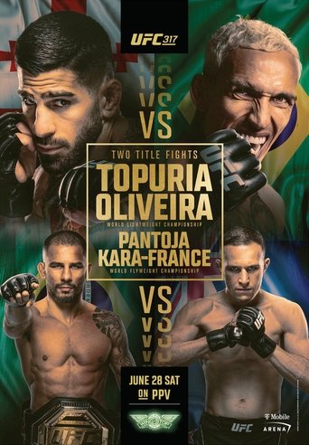Poster of UFC 317: Topuria vs. Oliveira