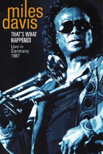 Poster of That's What Happened - Live in Germany 1987