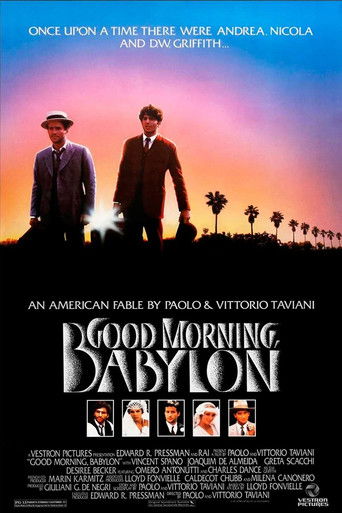 Poster of Good Morning, Babylon
