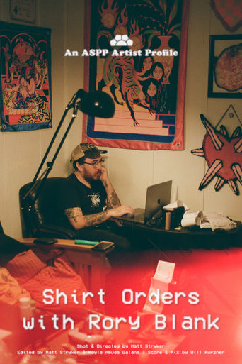 Poster of Shirt Orders with Rory Blank