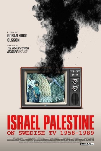 Poster of Israel Palestine on Swedish TV 1958-1989