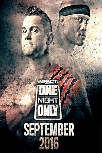 Poster of TNA One Night Only: September 2016