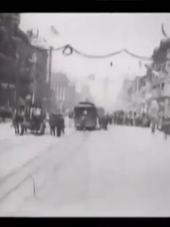 Poster of Over Route of Roosevelt Parade in an Automobile