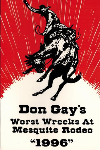 Poster of Don Gay's Worst Wrecks at Mesquite Rodeo 1996