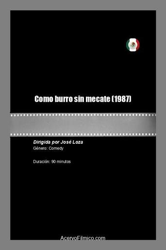 Poster of Como burro sin mecate