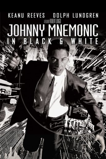 Poster of Johnny Mnemonic: In Black & White