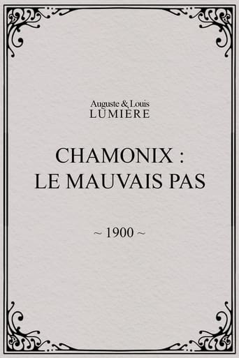 Poster of Chamonix: Le mauvais pas