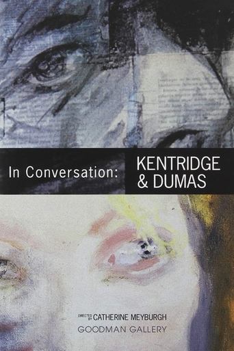 Poster of Kentridge and Dumas in Conversation