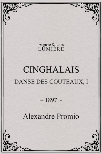 Poster of Cinghalais: danse des couteaux, I