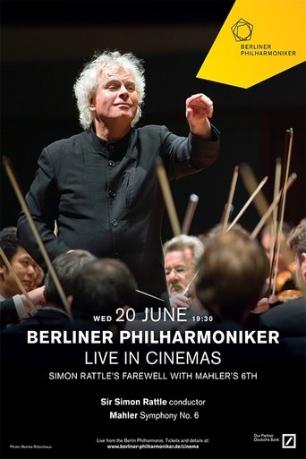 Poster of Simon Rattle’s farewell with Mahler’s Sixth