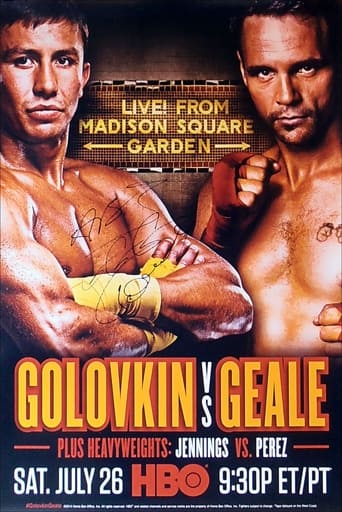 Poster of Gennady Golovkin vs. Daniel Geale