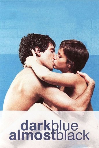 Dark Blue Almost Black Poster of Dark Blue Almost Black