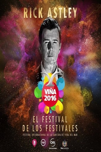 Poster of Rick Astley Festival de Viña del Mar