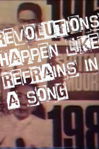 Poster of Revolutions Happen Like Refrains in a Song