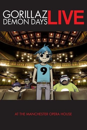 Poster of Gorillaz: Demon Days Live at the Manchester Opera House