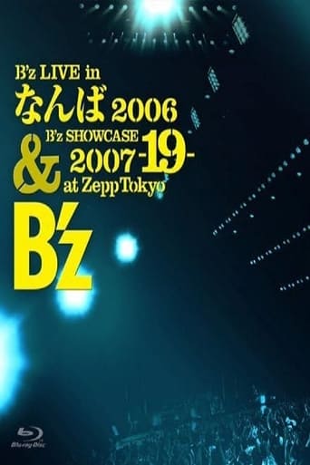 Poster of B'z LIVE in なんば 2006 & B'z SHOWCASE 2007 -19- at Zepp Tokyo