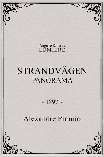 Poster of Strandvägen : panorama