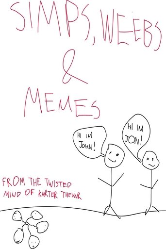 Poster of Simps, Weebs & Memes
