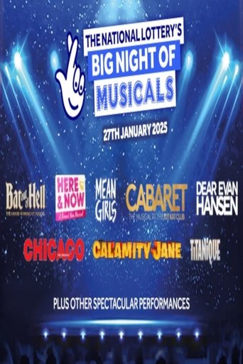 Poster of Big Night of Musicals 2025 by the National Lottery