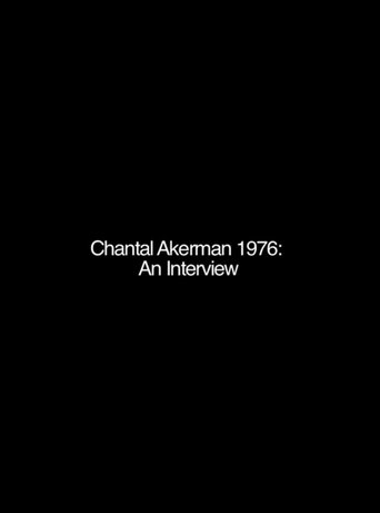 Poster of Chantal Akerman: An Interview