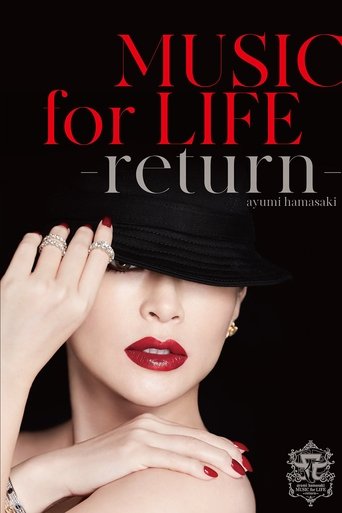 Poster of ayumi hamasaki MUSIC for LIFE ~return~