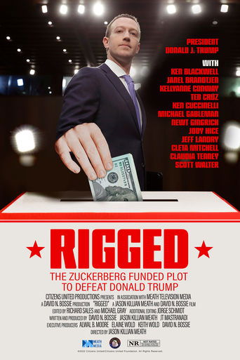 Poster of Rigged: The Zuckerberg Funded Plot to Defeat Donald Trump