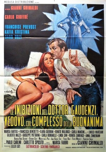 Poster of Le inibizioni del dottor Gaudenzi, vedovo col complesso della buonanima