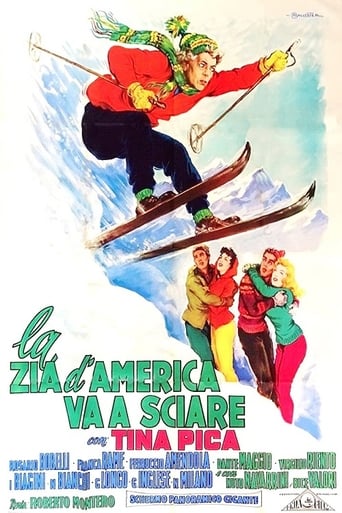 Poster of La zia d'America va a sciare