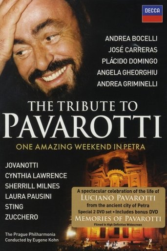 Poster of The Tribute to Pavarotti One Amazing Weekend in Petra