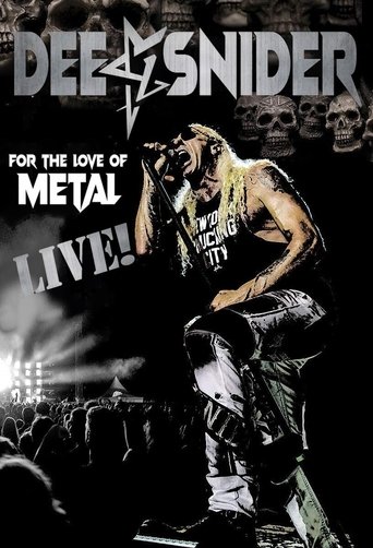 Poster of Dee Snider: For the Love of Metal Live!