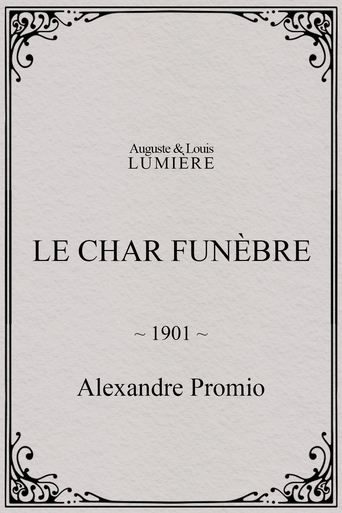 Poster of Le char funèbre