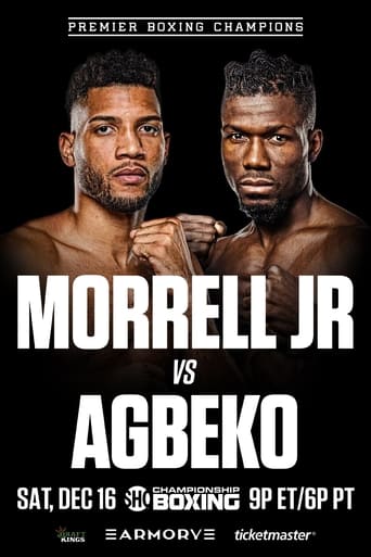 Poster of David Morrell Jr vs. Sena Agbeko