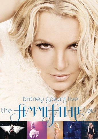 Poster of Britney Spears Live The Femme Fatale Tour