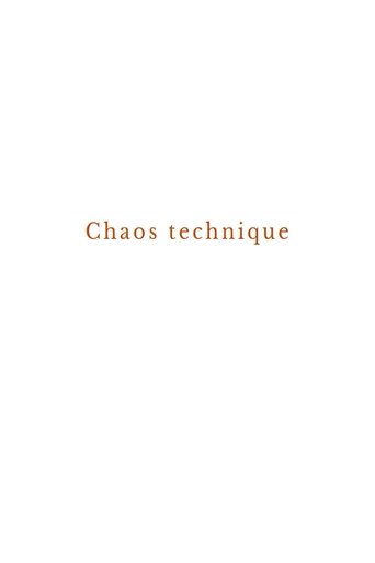 Technical chaos Poster of Technical chaos