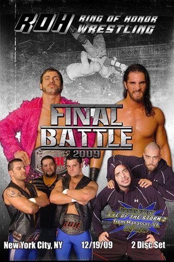 Poster of ROH: Final Battle 2009