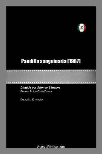 Poster of Pandilla sanguinaria