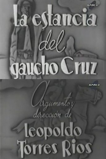 Poster of La estancia del gaucho Cruz