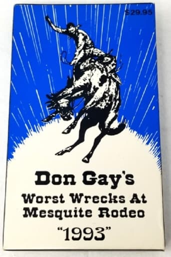 Poster of Don Gay's Worst Wrecks at Mesquite Rodeo 1993