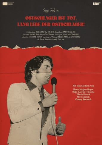 Poster of East German Schlager is dead. Long live the East German Schlager!