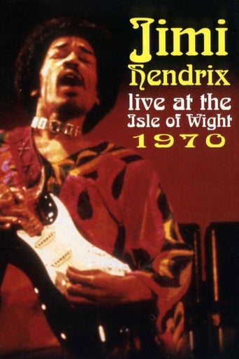 Poster of Jimi Hendrix at the Isle of Wight