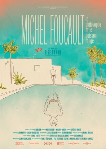 Poster of Michel Foucault, le philosophe et le poisson rouge.