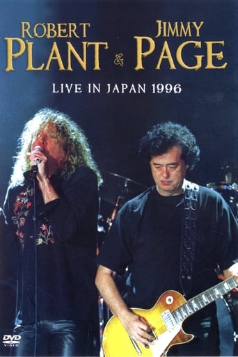 Poster of Robert Plant & Jimmy Page: Live In Japan 1996