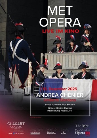 Poster of The Metropolitan Opera: Andrea Chénier