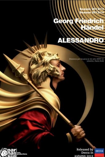 Poster of Haendel - Alessandro with Max Emanuel Cencic (Opéra Royal de Versailles)