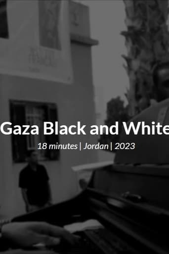 Poster of Gaza Black and White