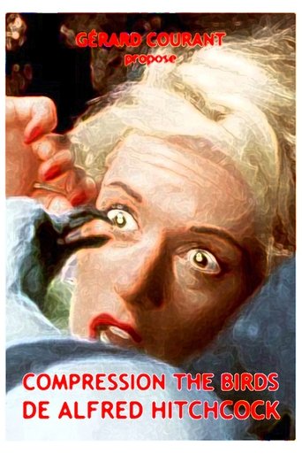 Poster of Compression The Birds de Alfred Hitchcock