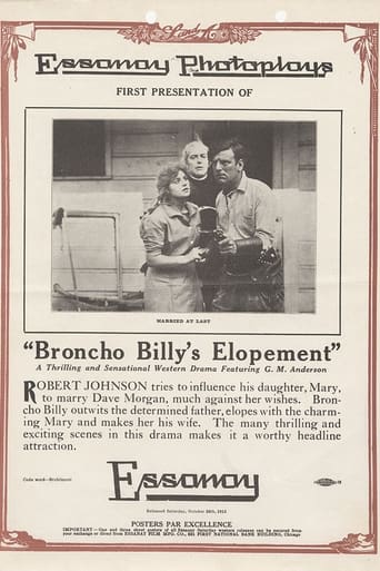 Poster of Broncho Billy's Elopement