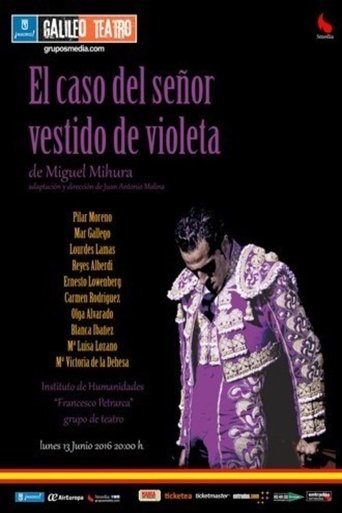 Poster of The Case of the Man Dressed in Violet