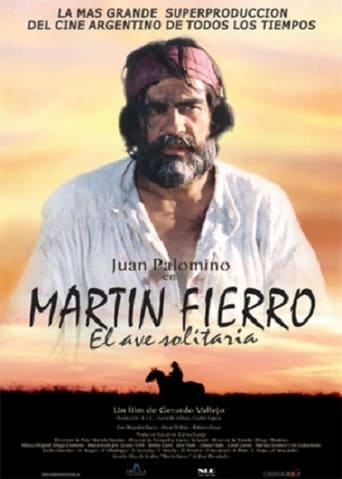 Poster of Martín Fierro, el ave solitaria